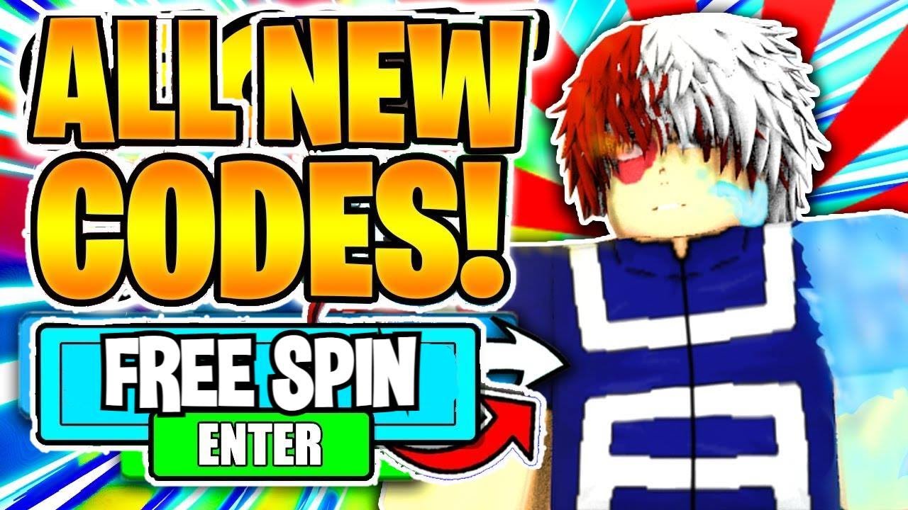 *ALL* FREE CODES My Hero Mania + Spinning to get a