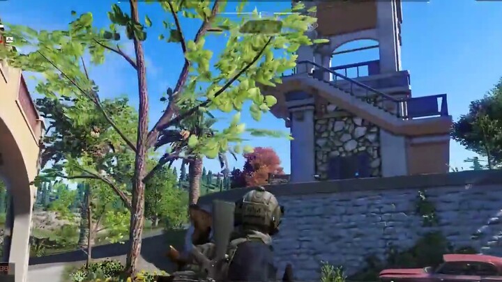 When the captain rides a bicycle! KB teaches you how to fly over the eaves and walk on the walls in 