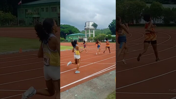 Exciting 200m Action  Final Women National PRISAA
