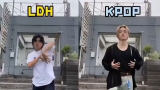 Johnny's construction site KPOP dance style comparison part 2