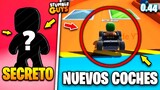 ¡NUEVOS COCHES Y SKINS SECRETAS! 😨 de STUMBLE GUYS 0.44