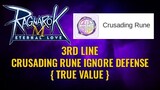Anatomy of Crusading Rune (3rd Line) - Ragnarok Mobile Eternal Love