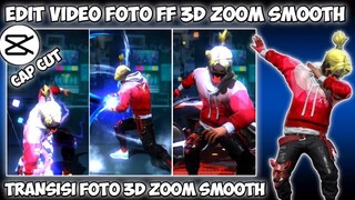 TUTORIAL CARA EDIT VIDEO FOTO FF 3D ZOOM SMOOTH DI CAP CUT