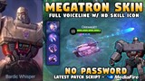 New Granger Megatron Skin Script No Password | Granger Transformer Skin Script | Mobile Legends