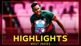 Highlights | West Indies v Bangladesh | Bowlers Impress for Bangladesh! | 1st CG United ODI