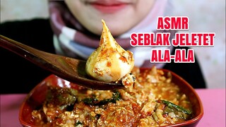 ASMR SEBLAK JELETET ALA-ALA ULUL ASMR | REQUEST | MUKBANG PEDAS INDONESIA