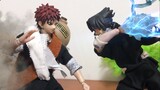NARUTO Sasuke vs Gaara stop motion