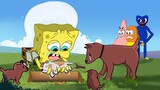 POOR SPONGEBOB Good bye, My Dog 😥 !! So Sad Story Animation | Poor Baby SpongeBob Life