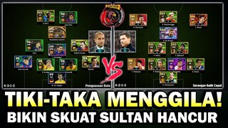 MUSTAHIL! TIKI-TAKA GILA BIKIN SKUAT SULTAN TAK BERDAYA! NGERI BRO! (BONUS MODE WAN QODIR)