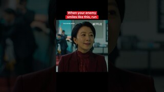 Saying: "Keep your friends close and your enemies closer" #TheWhirlwind #KimHeeae #Netflix