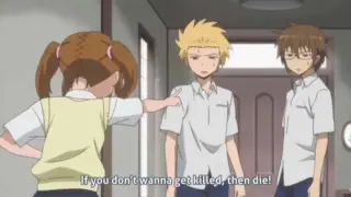 anime funny moment high school boy