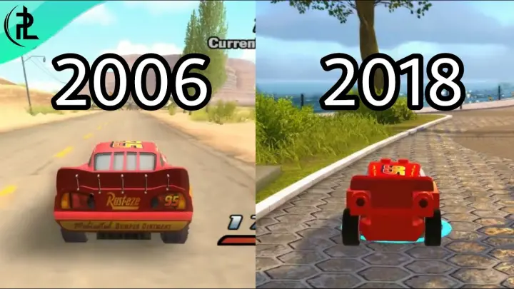 Cars Game Evolution [2006-2018]