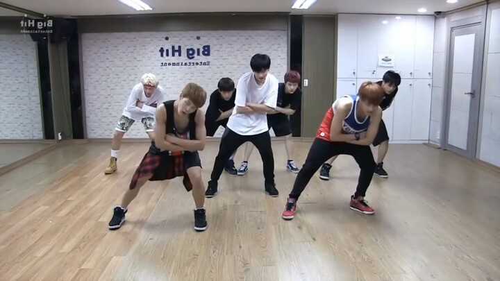 BTS Danger Mirrored Dance Practice