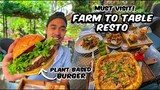 NEWEST FARM-To-TABLE Restaurant in Tagaytay Farmer's Table - Everything is IG Worthy