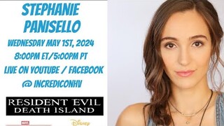 IncrediChat LIVE! Voice Actress Stephanie Panisello - Resident Evil  / What If