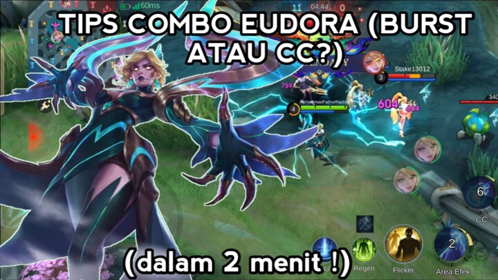 TIPS COMBO EUDORA, BURST ATAU CC?