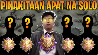 H2wo, PINAKITAAN APAT na KASAMA sa SOLO (BUHAT NA BUHAT!) ~ Mobile Legends