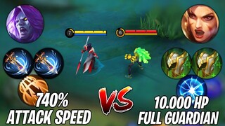 Moskov 500% Attack Speed Vs Masha Full Hp Regen - Mobile Legends