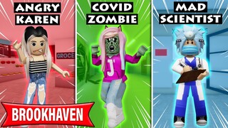 Angry Karen gave Janet COVID, and she turned into a Zombie! | Roblox: Brookhaven Roleplay