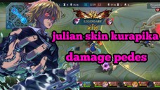 Julian pakai skin kurapika auto nambah damage