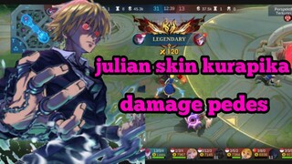 Julian pakai skin kurapika auto nambah damage