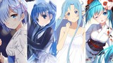 [MAD]Blue-haired Anime Girls Compilation