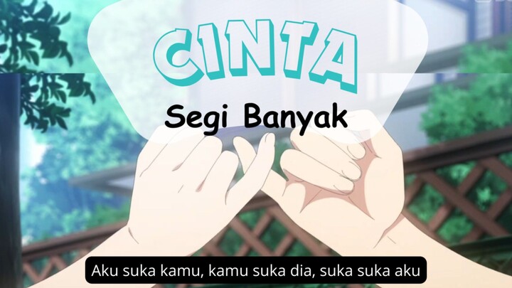 Review anime movie cinta-cintaan anak cekolah 💅 Love me love me not