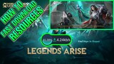 HOW TO FAST DOWNLOAD RESOURCES IN MOBILE LEGENDS, RISE OF NECROKEEP PATCH