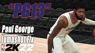 Paul George Jumpshot Fix NBA2K22