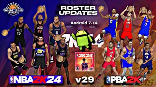 NBA 2K20 with Updated Roster - PBA / Fiba / ATG Latest Apk v29 | NexT Gen | No Online Password