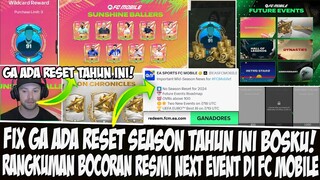 FIX GA ADA RESET SEASON TAHUN INI & REDEEM CODE!! BAHAS TUNTAS BOCORAN RESMI NEXT EVENT DI FC MOBILE