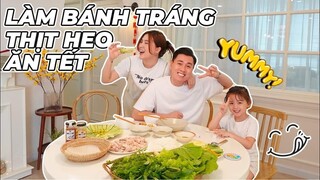 LÀM BÁNH TRÁNG CUỐN THỊT HEO , CHIA SẺ LOẠI NƯỚC CHẤM NGON ĂN NGÀY TẾT