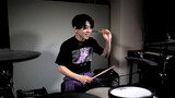 Lagu "aLIEz" Sawano Hiroyuki di-cover laki-laki Jepang dengan drum