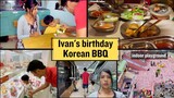 Ivan's 4th birthday I Korean BBQ I full day vlog