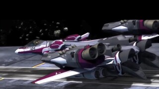 Super Dimension Fortress Macross Super-burning battle clip