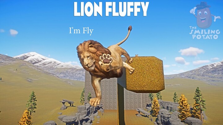 West African Lion Fly - Bengal Tiger Attacks West African Lion Fluffy | Lion Ragdools | Planet Zoo 🦁
