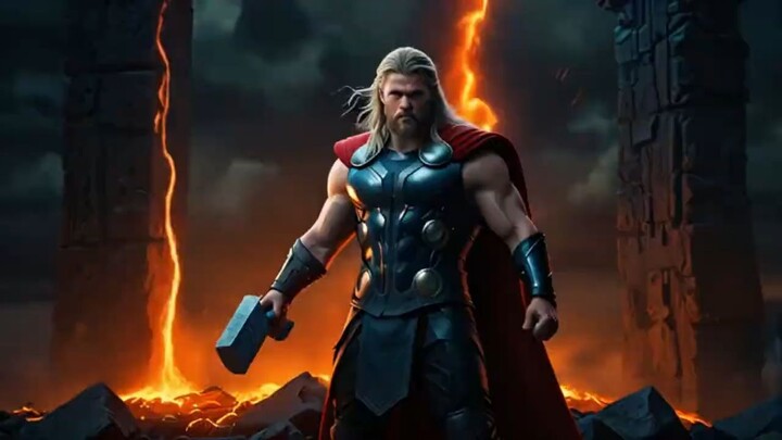 Thor's Storm - AI Generated Music Video Inspired by God of thunder Thor (Norse Mythology)