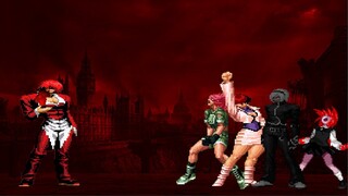 KOF MUGEN: (DESAFIANTE#9) CLONE YAGAMI VS TEAM O.GIRLS