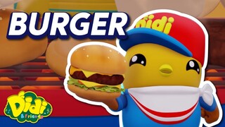 Burger | Didi & Friends Lagu Kanak-Kanak | Didi Lagu Baru