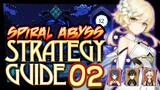 Episode 02 ABYSS STRATEGY GUIDE with Anemo Traveller MC/Zhongli and Razor Main DPS