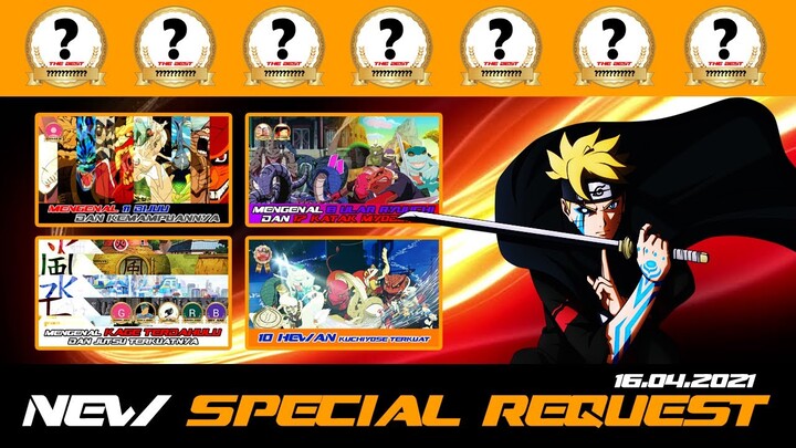 BORUTO UPDATE CHANNEL SPECIAL REQUEST 16 APRIL 2021