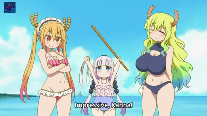 Kobayashi-san Chi No Maid Dragon [AMV]- Skillet - Monster