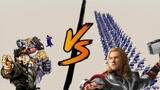 Jotaro Vs 100 Thor | Totally Accurate Battle Simulator