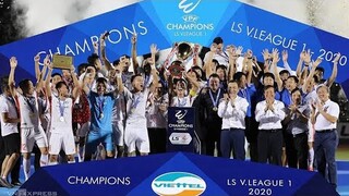 Khoảnh khắc Viettel FC đăng quang V.League 2020, phá bỏ thế thống trị của CLB Hà Nội