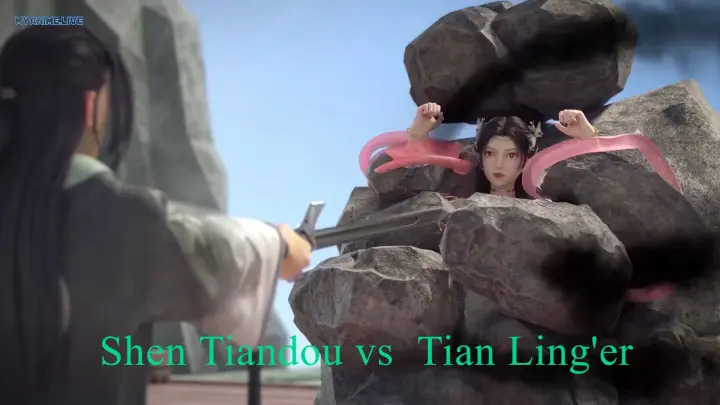 Jade Dynasty 2022: Shen Tiandou vs  Tian Ling'er