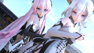 MMD Eleven Rave Girl --TDA Cross Luka X Haku HD 1080p