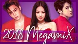 A YEAR IN K-POP | 2018 MEGAMIX (50+ songs!)