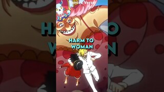 Would Sanji HURT A Woman To SAVE A Woman?!? #anime #onepiece #luffy #shorts