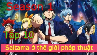 SS1 Tập 10 - Mashle magic and muscle - Ma thuật và cơ bắp - Version manga