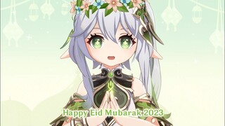 Eid Mubarak with Nahida